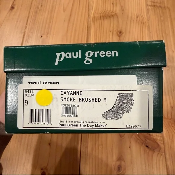 Paul Green Peep-Toe Ankle Boots - Picture 8 of 8